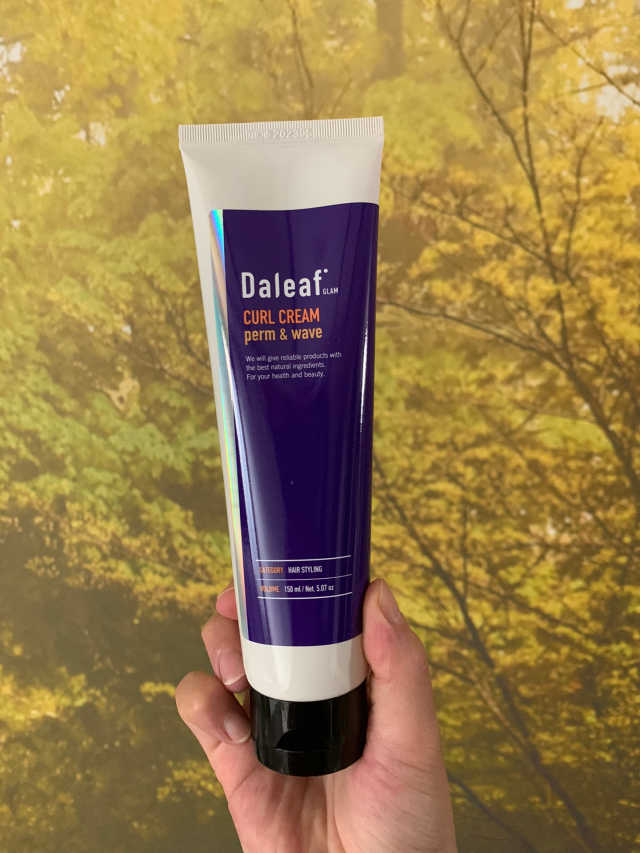 달리프 글램 컬크림 펌앤웨이브 150ml 리뷰 사진