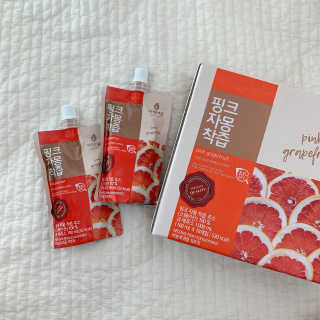 자연에온 핑크 자몽 착즙 100mL 10개입 2BOX — 5점을 준 리뷰어가 2020년 11월 올린 사용 사진