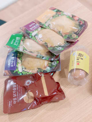 바로 먹는 아침 실온보관 닭가슴살 6종 — 5점을 준 리뷰어가 2020년 9월 올린 사용 사진