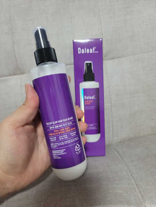 달리프 글램 헤어팩 인미스트 200ml — 5점을 준 리뷰어가 2020년 12월 올린 사용 사진