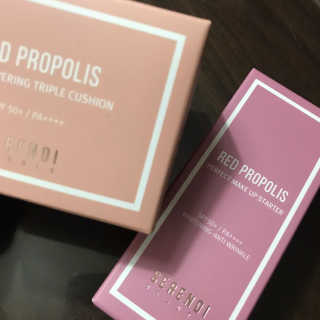 세렌디뷰티 레드 프로폴리스 꿀 찬 색조 set — 5점을 준 리뷰어가 2020년 7월 올린 사용 사진