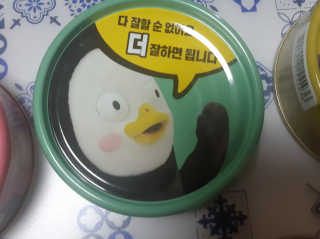 동원참치 펭수참치 — 5점을 준 리뷰어가 2020년 7월 올린 사용 사진