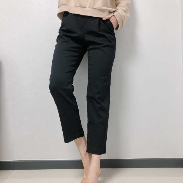 편애 RN슬림배기팬츠 리뷰 사진