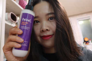 달리프 글램 헤어팩 인미스트 200ml — 5점을 준 리뷰어가 2020년 12월 올린 사용 사진