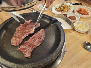 [마켓정 정육식당] 4만원 이용권 — 4점을 준 리뷰어가 2020년 11월 올린 사용 사진
