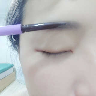 [블랙루즈] 하프하드 드로잉 마스터 아이브로우 3종 — 5점을 준 리뷰어가 2020년 8월 올린 사용 사진