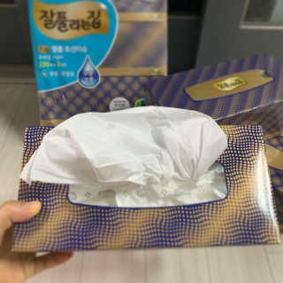 잘풀리는집 부드러운 모이스처 보습 미용 티슈 230매 — 4점을 준 리뷰어가 2020년 9월 올린 사용 사진