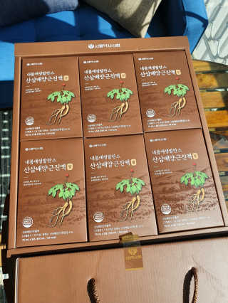 서울약사신협 약사신협_산삼배양근 진액_70ml x 30포 — 5점을 준 리뷰어가 2020년 9월 올린 사용 사진