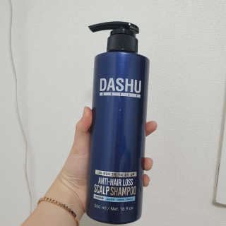 다슈코리아 다슈 데일리 단백질 한방 두피 골드 샴푸 500ml — 5점을 준 리뷰어가 2020년 7월 올린 사용 사진