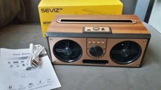 SEVIZ RETRO20W 레트로 블루투스 스피커 — 5점을 준 리뷰어가 2020년 7월 올린 사용 사진