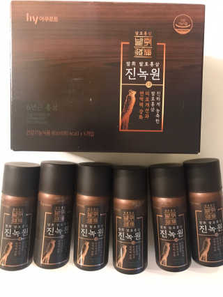한국야쿠르트 발휘 발효홍삼 진녹綠원 — 5점을 준 리뷰어가 2020년 11월 올린 사용 사진