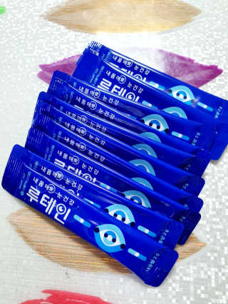 서울약사신협_내몸애눈건강루테인_2g x 50포 — 5점을 준 리뷰어가 2020년 8월 올린 사용 사진