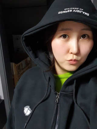 브랜디드라이프스타일코리아 행텐 헤리티지 후드집업 — 4점을 준 리뷰어가 2020년 11월 올린 사용 사진