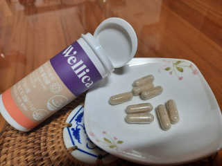 웰리카 더블유 100억 유산균 — 5점을 준 리뷰어가 2020년 12월 올린 사용 사진