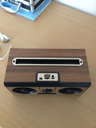 SEVIZ RETRO20W 레트로 블루투스 스피커 — 5점을 준 리뷰어가 2020년 6월 올린 사용 사진