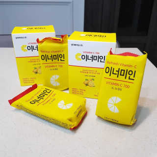 이너미인 VITAMIN-C 700 — 4.5점을 준 리뷰어가 2020년 9월 올린 사용 사진
