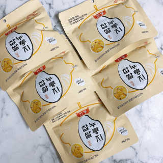 [꾸콤] 참참 전통 찹쌀 누룽지 일주일세트 60g x 5 — 5점을 준 리뷰어가 2020년 10월 올린 사용 사진