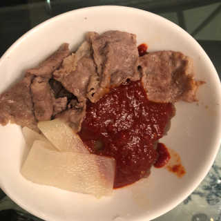 [해주냉면] 신천맛집 매운 비빔냉면 2인분 + 무절임 — 3점을 준 리뷰어가 2020년 5월 올린 사용 사진