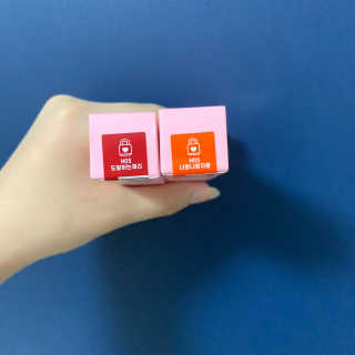 [블랙루즈] 컬러 락 하트 틴트 1+1 — 5점을 준 리뷰어가 2020년 7월 올린 사용 사진