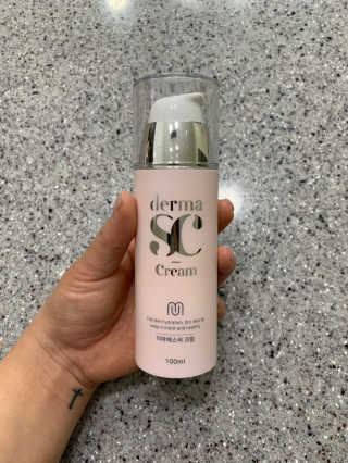 derma SC-Cream 더마에스씨 크림 100ml — 5점을 준 리뷰어가 2020년 4월 올린 사용 사진