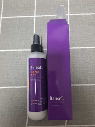 달리프 글램 헤어팩 인미스트 200ml — 4점을 준 리뷰어가 2020년 10월 올린 사용 사진
