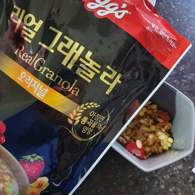 콘프로스트,리얼 그래놀라 오리지널 리뷰 사진