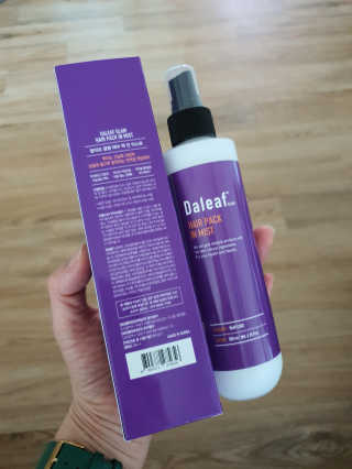달리프 글램 헤어팩 인미스트 200ml — 5점을 준 리뷰어가 2020년 4월 올린 사용 사진