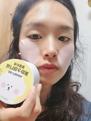 [코아코스] 폼폼비숑 볼따구 미니팩 50매 — 5점을 준 리뷰어가 2020년 5월 올린 사용 사진