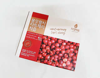자연에온 몽모랑시 타트체리 착즙 100mL 10개입 2BOX — 5점을 준 리뷰어가 2020년 11월 올린 사용 사진