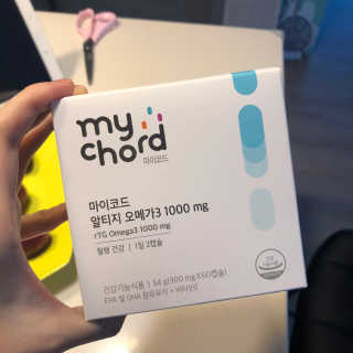 JW중외제약 마이코드 알티지 오메가3 1000 mg — 3.5점을 준 리뷰어가 2020년 7월 올린 사용 사진
