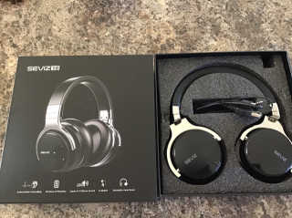 SEVIZ Bluetooth Headphones 10 3color — 5점을 준 리뷰어가 2020년 9월 올린 사용 사진