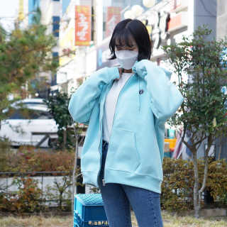 브랜디드라이프스타일코리아 행텐 헤리티지 후드 티셔츠 / 후드집업 — 5점을 준 리뷰어가 2020년 11월 올린 사용 사진