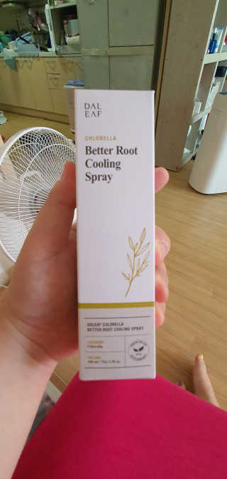달리프 클로렐라 베러 루트 쿨링 스프레이 100ml — 5점을 준 리뷰어가 2020년 8월 올린 사용 사진
