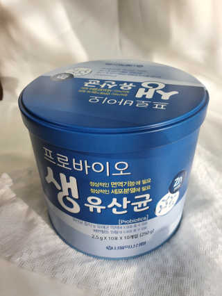 서울약사신협_프로바이오생유산균_2.5G x 100포 — 5점을 준 리뷰어가 2020년 9월 올린 사용 사진