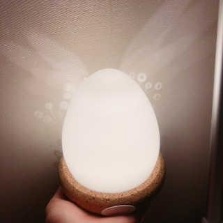 에잇스라잇 알에서 새가 깨어나는 감성 디자인 무드등, 에그라이트 — 5점을 준 리뷰어가 2020년 5월 올린 사용 사진
