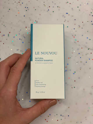 LE NOUVOU 르 누부 내추럴 파우더 샴푸 보틀 — 5점을 준 리뷰어가 2020년 11월 올린 사용 사진