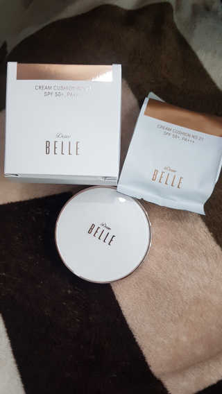 디어벨르 크림쿠션 DEAR BELLE CREAM COUSION — 5점을 준 리뷰어가 2020년 8월 올린 사용 사진