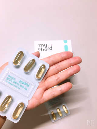JW중외제약 마이코드 알티지 오메가3 1000 mg — 4.5점을 준 리뷰어가 2020년 8월 올린 사용 사진