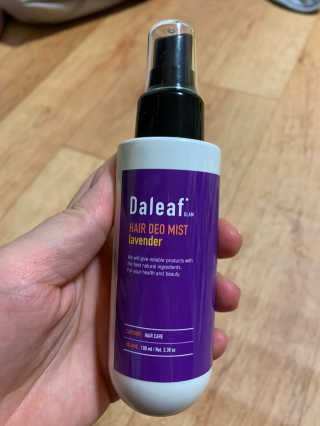 달리프 글램 헤어 데오미스트 100ml 라벤더 or 플라워 — 4점을 준 리뷰어가 2020년 11월 올린 사용 사진
