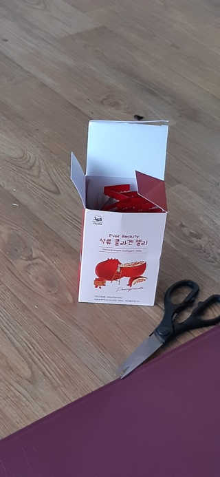 365더건강 에버뷰티 석류콜라겐 젤리 — 5점을 준 리뷰어가 2020년 8월 올린 사용 사진
