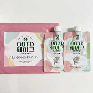 [꾸콤] 참참 OOTD쉐이크 담백한 일주일세트 50g x 5 — 5점을 준 리뷰어가 2020년 11월 올린 사용 사진