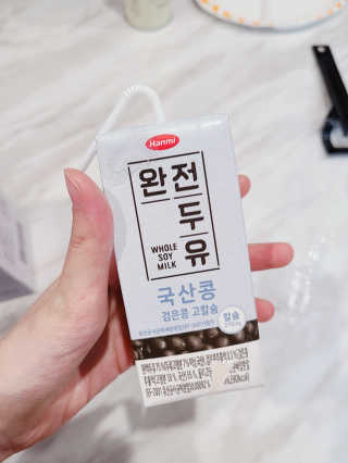 세상간단 완전푸드 [완전두유] 5종 — 5점을 준 리뷰어가 2020년 4월 올린 사용 사진