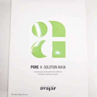 Avajar A-Solution 마스크 — 4점을 준 리뷰어가 2020년 10월 올린 사용 사진