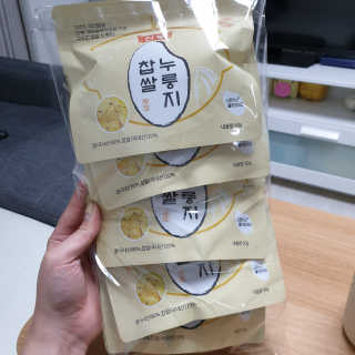 [꾸콤] 참참 전통 찹쌀 누룽지 일주일세트 60g x 5 — 5점을 준 리뷰어가 2020년 10월 올린 사용 사진