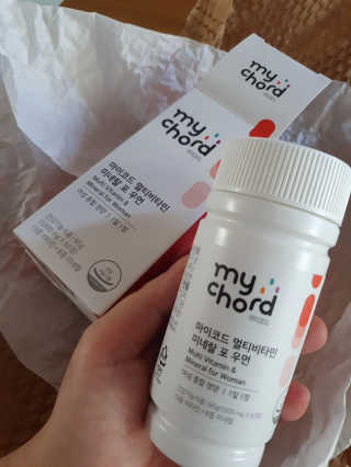 JW중외제약 마이코드 멀티비타민미네랄 포 우먼 — 4점을 준 리뷰어가 2020년 8월 올린 사용 사진