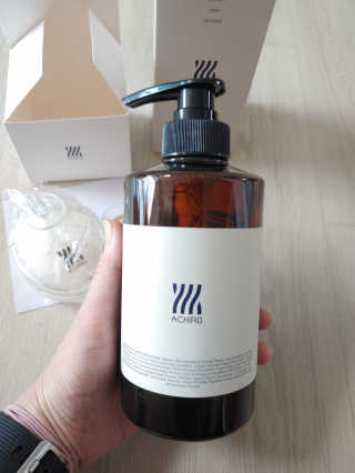 에이처드 유산균 탈모 샴푸 500ml — 5점을 준 리뷰어가 2020년 9월 올린 사용 사진