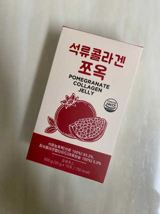 조은약초 석류콜라겐 석류즙 석류쪼옥 젤리 스틱 15포 x 20g — 5점을 준 리뷰어가 2020년 9월 올린 사용 사진