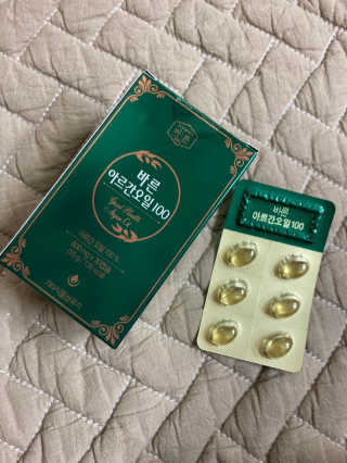 건강한약속 바른 바른 아르간오일100 — 5점을 준 리뷰어가 2020년 10월 올린 사용 사진