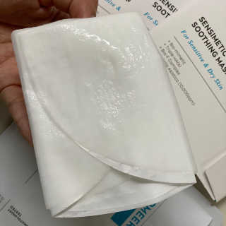 바이오믹 BIOMEEK SENSIMETIC SOOTHING MASK.S — 5점을 준 리뷰어가 2020년 6월 올린 사용 사진