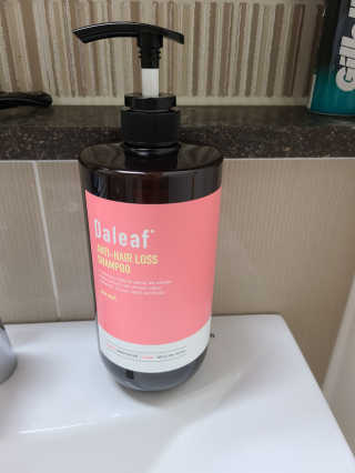 달리프 진저 베러 퍼퓸 탈모 완화 샴푸 1000ml 향 3종 — 5점을 준 리뷰어가 2020년 12월 올린 사용 사진